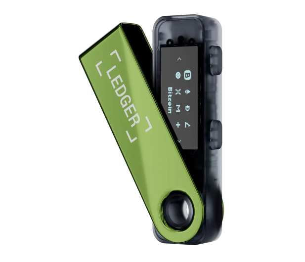 Ledger Nano S Plus Oxidate Green Crypto Hardware Wallet LEDGERNANOS-OGREEN-RK - 1351786 - zdjęcie